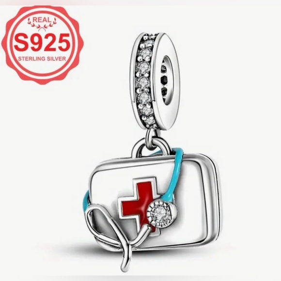 925 FIRST RESPONDERS CHARM, NWT - Picture 5 of 8